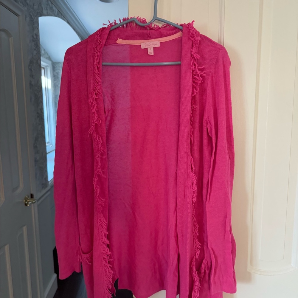Lilly Pulitzer Fuchsia Knit Sweater